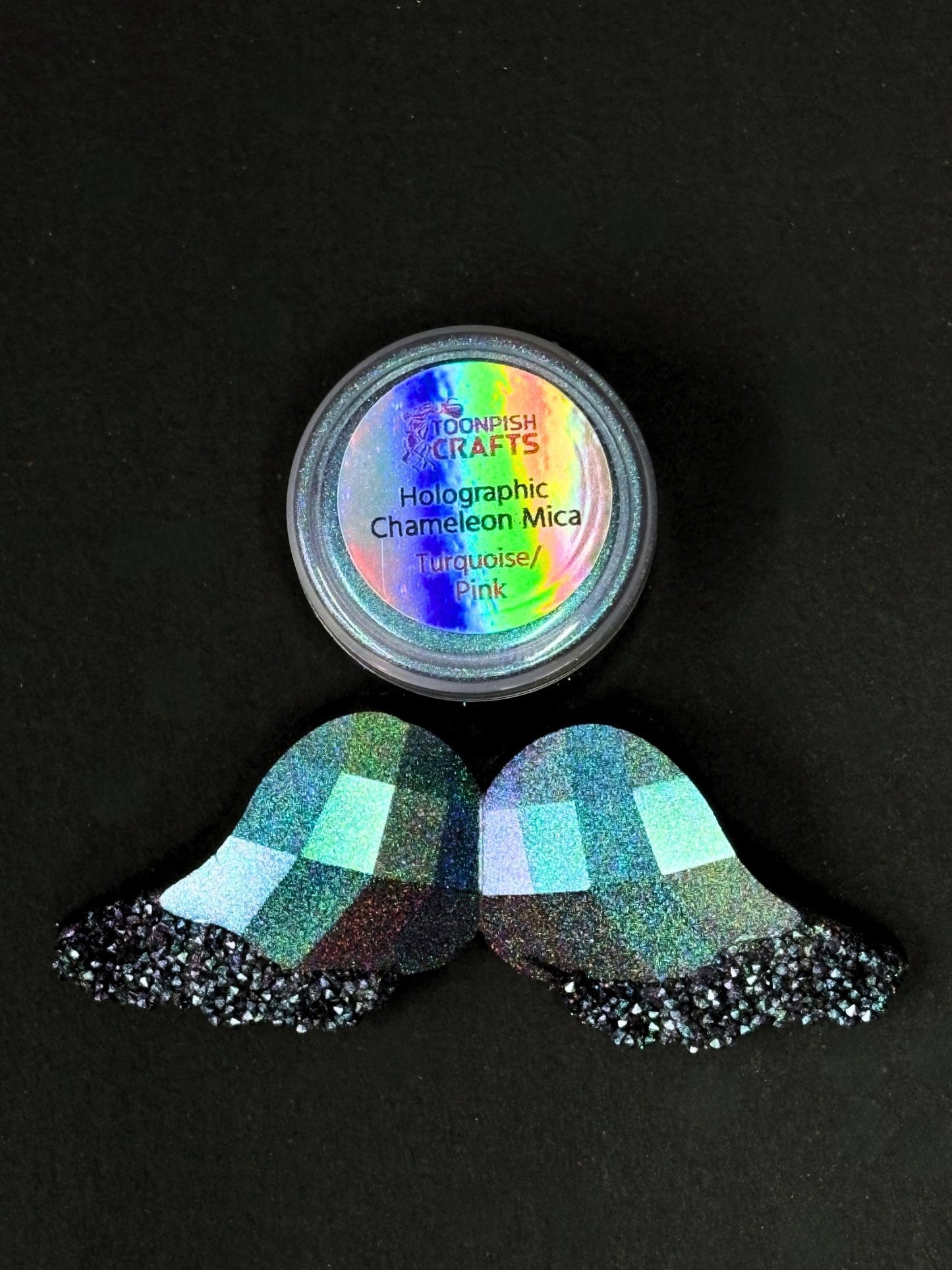 Tiny Turner Chameleon Mica Pigment Single 0.5g Pot 'Turqoise/Pink'
