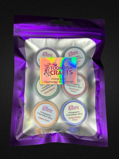 Toonpish Crafts Holographic/Chameleon Mica Pigments