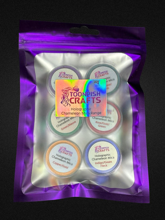 Toonpish Crafts Holographic/Chameleon Mica Pigments