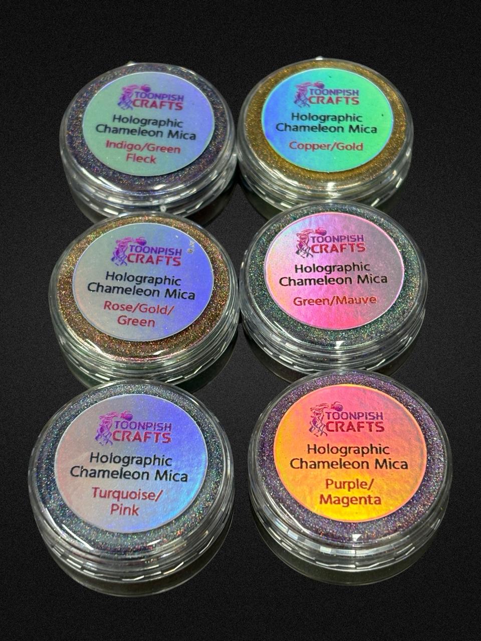 Toonpish Crafts Holographic/Chameleon Mica Pigments