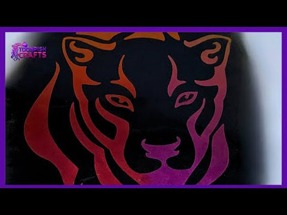 Panther Stencil