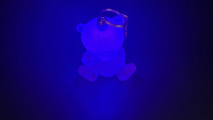 Porte-clés lumineux ours