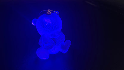 Porte-clés lumineux ours