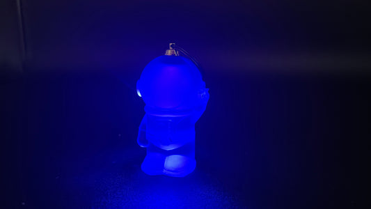 Astronaut light-up keyring